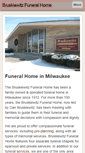 Mobile Screenshot of foresthomefunerals.com